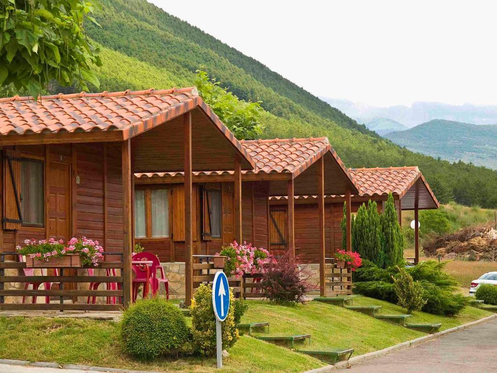 Camping Valle De Tena Sabiñánigo Oda fotoğraf