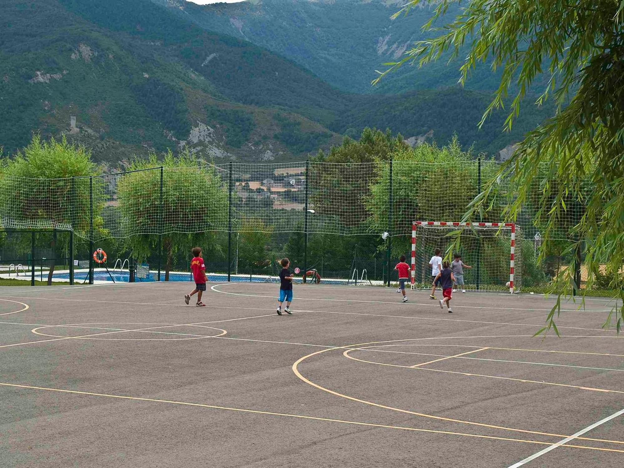 Camping Valle De Tena Sabiñánigo Dış mekan fotoğraf